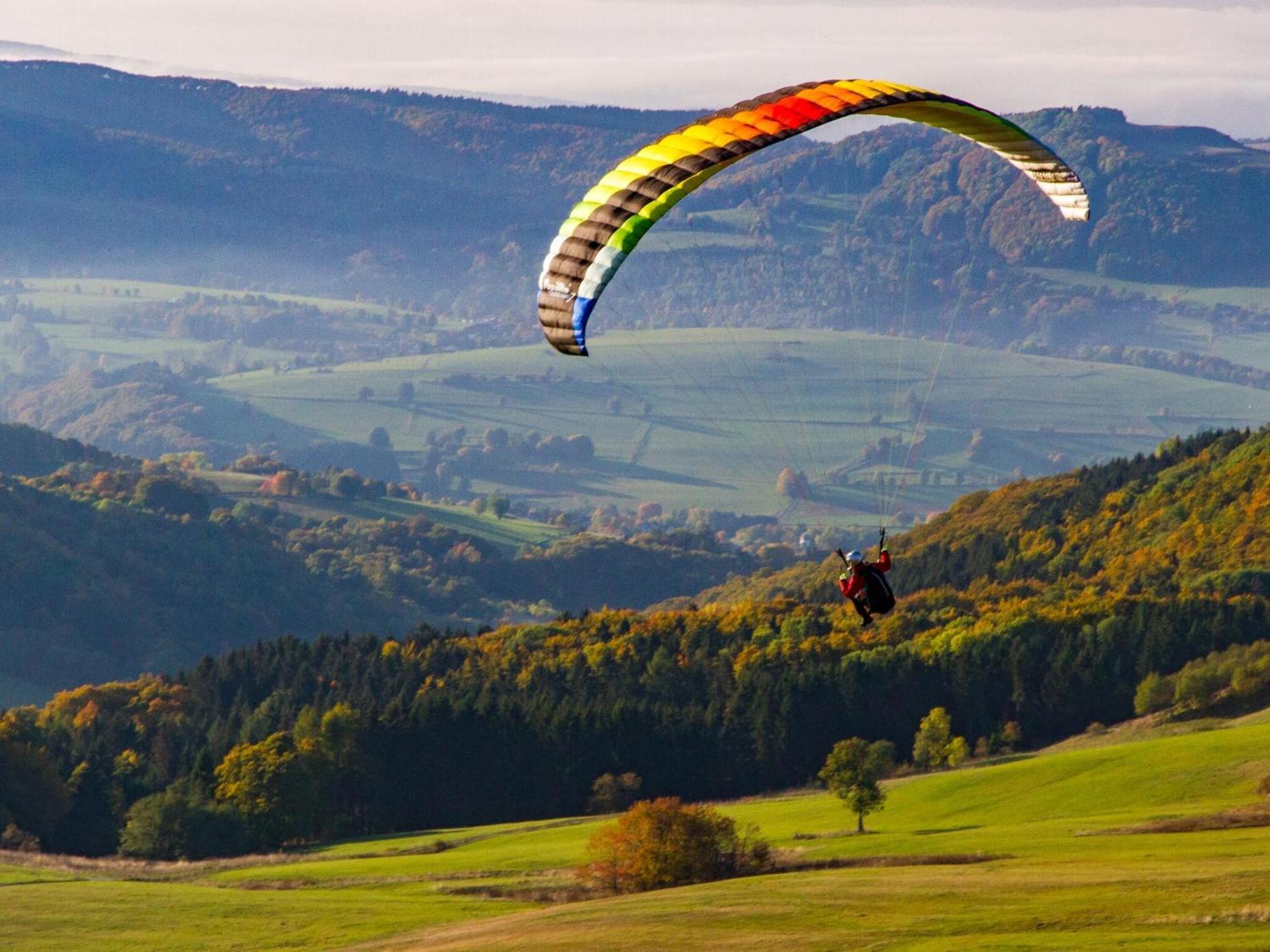 Berghotel Deutscher Flieger Wasserkuppe Gersfeld Bagian luar foto